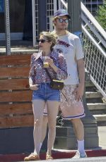 EMMA ROBERTS and Cody John Out Shopping in Los Feliz 08/02/2023