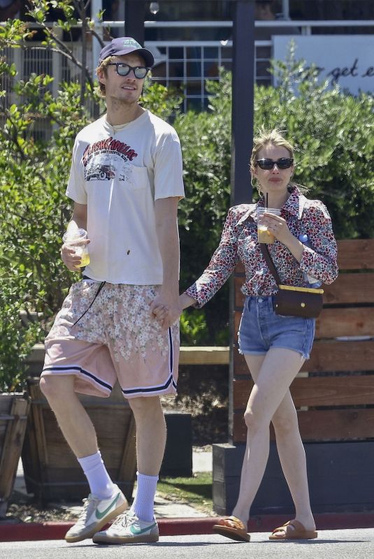 EMMA ROBERTS and Cody John Out Shopping in Los Feliz 08/02/2023