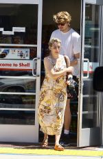 EMMA ROBERTS and Cody John Shopping at Target in Los Angeles 08/05/2023