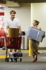 EMMA ROBERTS and Cody John Shopping at Target in Los Angeles 08/05/2023