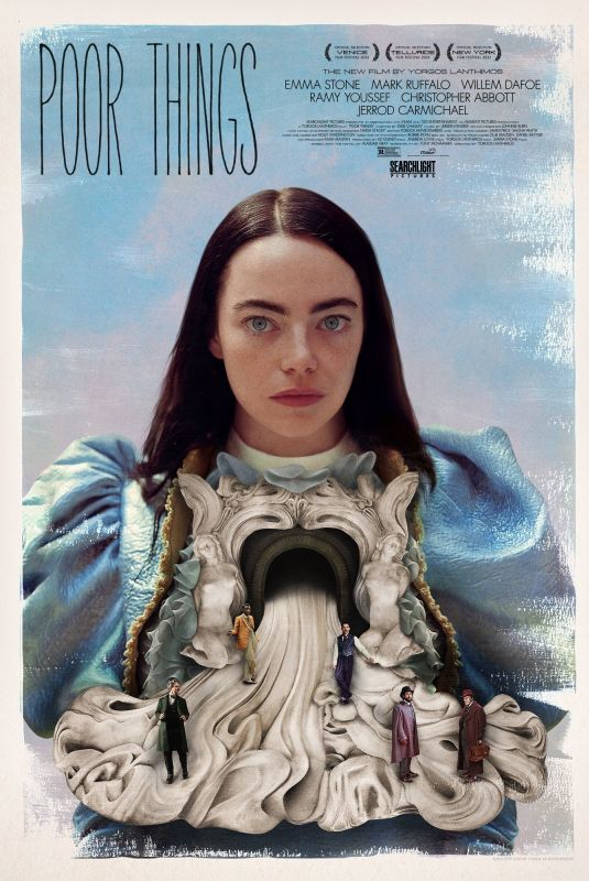 EMMA STONE - Poor Things Poster, 2023