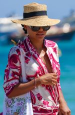 EMMA WEYMOUTH at Club 55 Beach in Saint-Tropez 08/13/2023