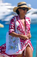 EMMA WEYMOUTH at Club 55 Beach in Saint-Tropez 08/13/2023