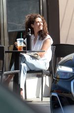 EMMY ORSSUM Heading to Starbucks in Los Angeles 08/09/2023