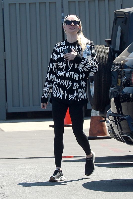 ERIKA JAYNE Heading to a Studio in Los Angeles 08/14/2023