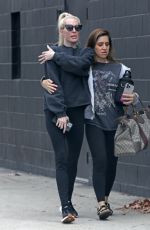 ERIKA JAYNE Leaves Rehearsal Preparing for Her Las Vegas Residence 08/11/2023