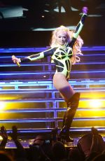 ERIKA JAYNE Performs Bet It All On Blonde Opening in Las Vegas 08/25/2023