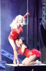 ERIKA JAYNE Performs Bet It All On Blonde Opening in Las Vegas 08/25/2023