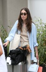 ESTE and DANIELLE HAIM Leaves Day of Indulgence Event in Brentwood 08/13/2023