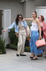 ESTE and DANIELLE HAIM Leaves Day of Indulgence Event in Brentwood 08/13/2023