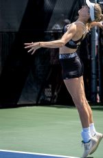 EUGNIE BOUCHARD Training in Montreal 08/12/2023