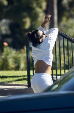 EVA LONGORIA Out at a Park in Los Angeles 08/27/2023