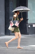 FAMKE JANSSEN Out in New York 08/10/2023