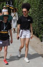 GABRIELLE NEVAEH GREEN at Picket Lines at Walt Disney Studios in Burbank 07/31/2023