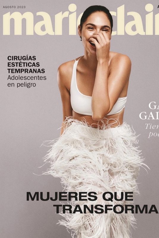 GAL GADOT on the Cover of Marie Claire Argentina, August 2023