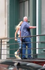 GIGI HADID Arrives at Taylor Swift