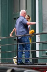 GIGI HADID Arrives at Taylor Swift