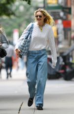 GIGI HADID Out and About in New York 08/10/2023