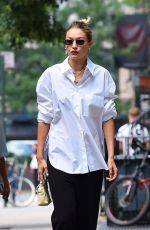 GIGI HADID Out and About in New York 08/11/2023