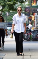 GIGI HADID Out and About in New York 08/11/2023