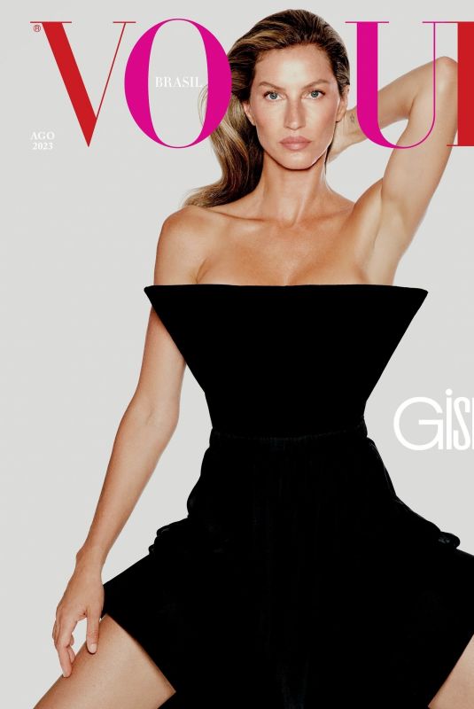 GISELE BUNDCHEN for Vogue Brazil, August 2023