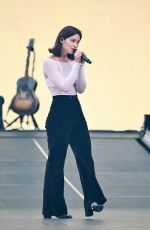 GRACIE ABRAMS at Night Two of Taylor Swift The Eras Tour at Sofi Stadium in Los Angeles 08/07/2023