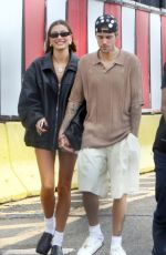 HAILEY and Justin BIEBER Arrives at Air Pegasus Heliport in New York 08/29/2023