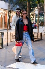 HAILEY and Justin BIEBER Heading to Dinner in New York 08/28/2023