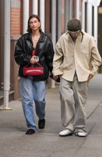 HAILEY and Justin BIEBER Heading to Dinner in New York 08/28/2023