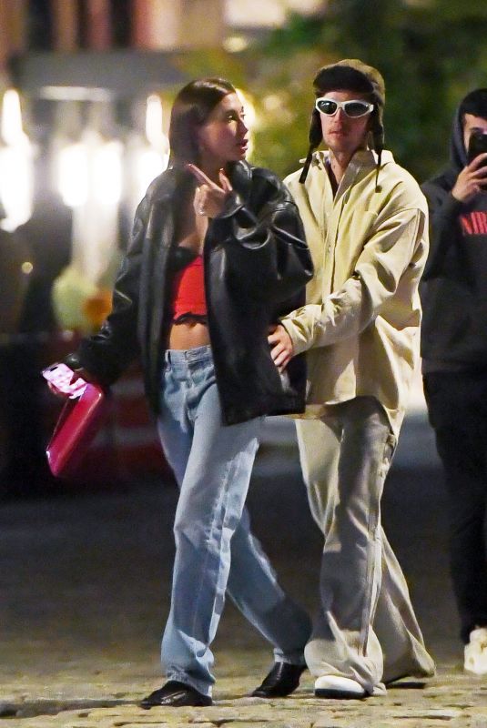 HAILEY and Justin BIEBER Heading to Dinner in New York 08/28/2023
