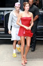 HAILEY and Justin BIEBER Out for Lunch in New York 08/28/2023