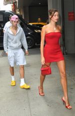 HAILEY and Justin BIEBER Out for Lunch in New York 08/28/2023