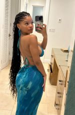HALLE BAILEY - Instagram Photos 08/15/2023