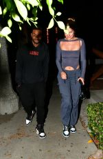HANNAH STOCKING Arrives at Catch Steakhouse in West Hollywood 08/05/2023