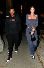 HANNAH STOCKING Arrives at Catch Steakhouse in West Hollywood 08/05/2023