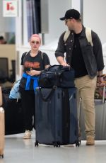HAYDEN PANETTIERE and Brian Hickerson at LAX Airport 08/25/2023