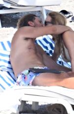 HEATHER GRAHAM and John de Neufville on Holiday on Amalfi Coast 08/22/2023