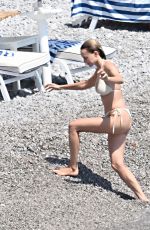 HEATHER GRAHAM and John de Neufville on Holiday on Amalfi Coast 08/22/2023