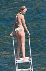 HEATHER GRAHAM and John de Neufville on Holiday on Amalfi Coast 08/22/2023