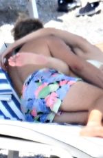 HEATHER GRAHAM and John de Neufville on Holiday on Amalfi Coast 08/22/2023
