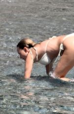 HEATHER GRAHAM and John de Neufville on Holiday on Amalfi Coast 08/22/2023