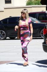HEIDI KLUM Arrives on the Set of America