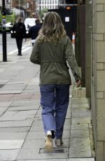 HELEN SKELTON Leaves BBC Morning Live TV Studios in Manchester 08/01/2023