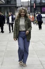 HELEN SKELTON Leaves BBC Morning Live TV Studios in Manchester 08/01/2023