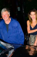 HILARIA and Alec BALDWIN Arrivves at Robert De Niro