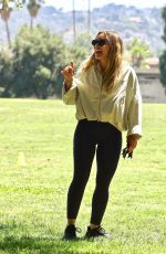 HILARY DUFF at a Park in Sherman Oaks 08/25/2023