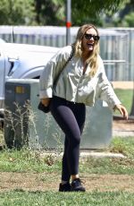 HILARY DUFF at a Park in Sherman Oaks 08/25/2023