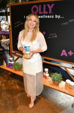 HILARY DUFF at Olly x Hilary Duff Back-to-school Brunch in New York 08/02/2023