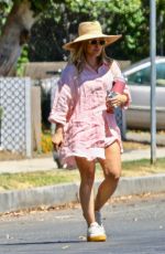 HILARY DUFF Out at a Park in Sherman Oaks 08/18/2023