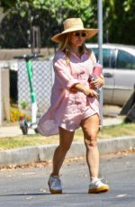 HILARY DUFF Out at a Park in Sherman Oaks 08/18/2023
